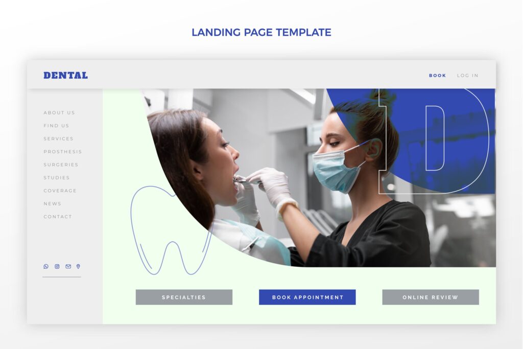 diseño web dental